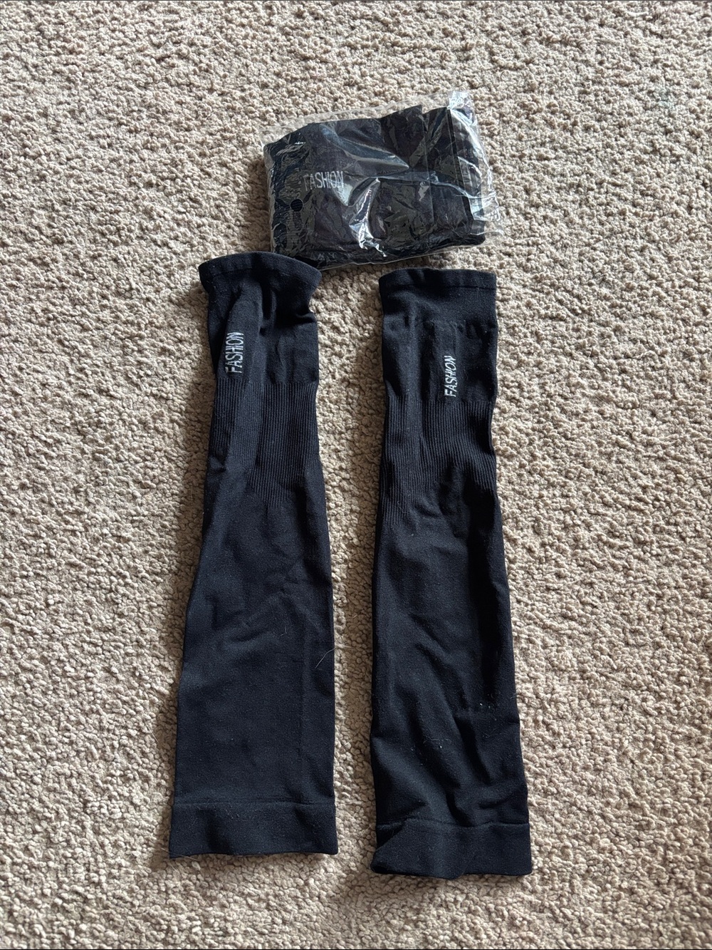 Black Compression Arm Sleeves (Pair)